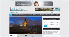 Desktop Screenshot of completelondon.co.uk